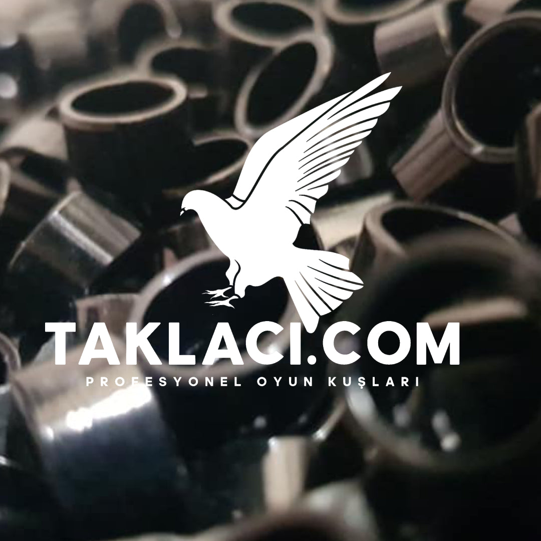 Alüminyum Güvercin Bilezikleri Şahsi Metal Oyun Kuşları Markaları - 50 Adet