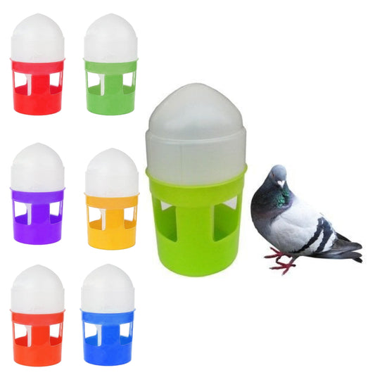 Renkli Plastik Güvercin Sulukları 1Lt